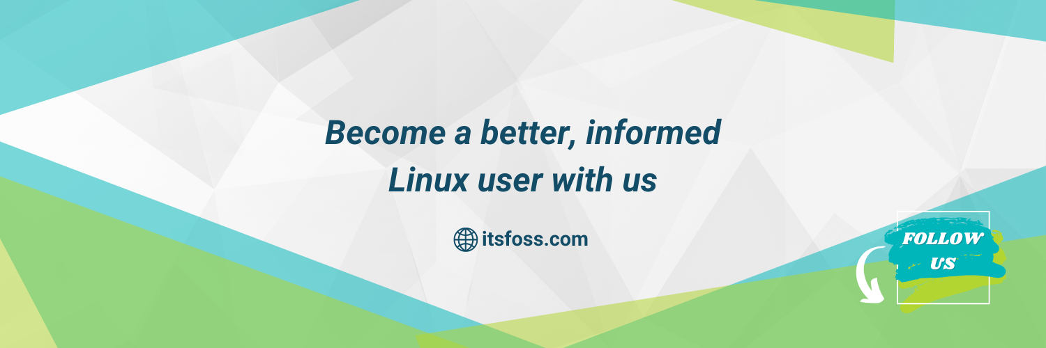 itsfoss's profile header