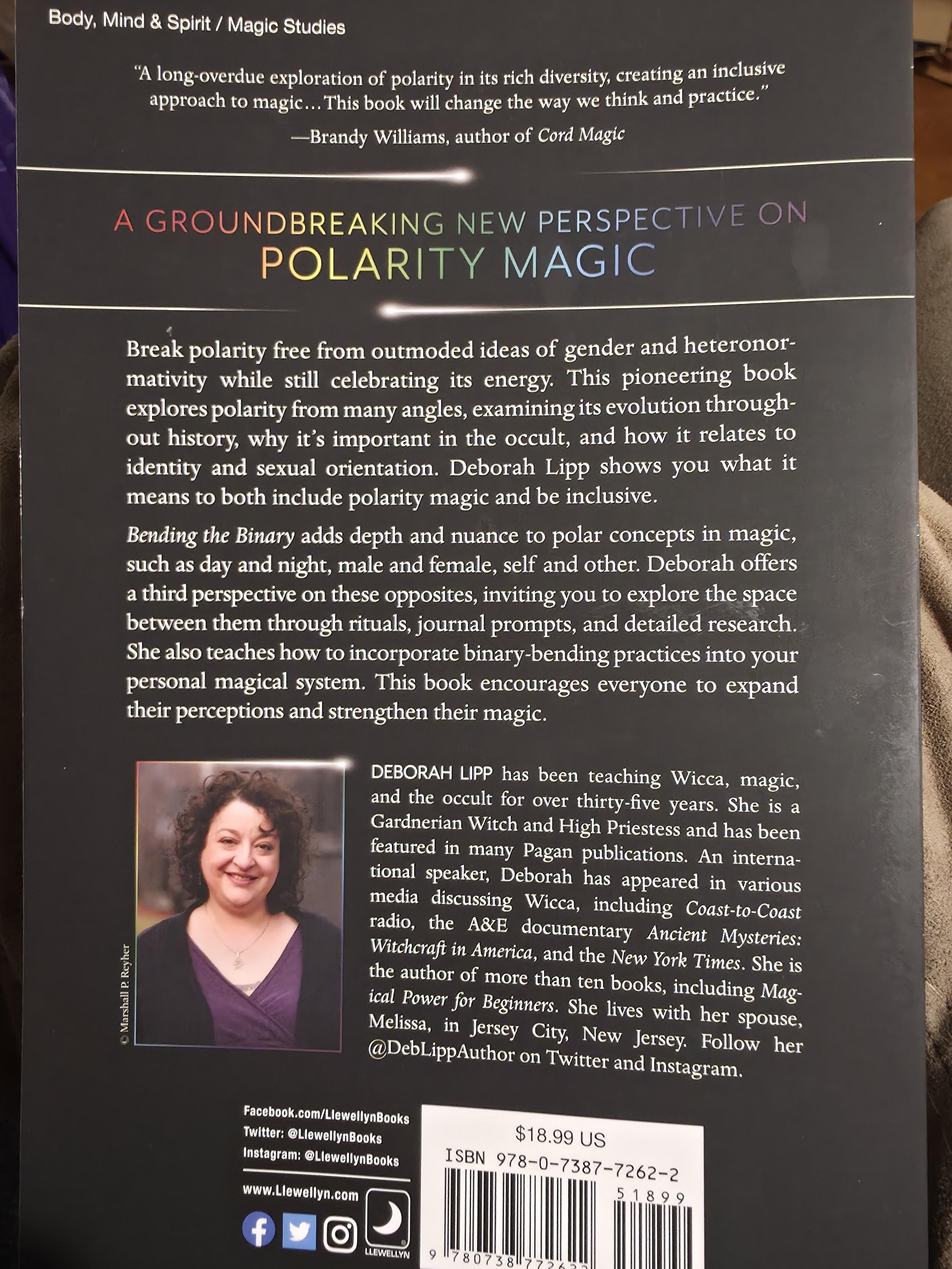 A groundbreaking new perspective on Polarity Magic

Deborah Lipp