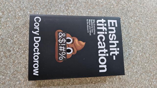 Cover of Enshittification book by Cory Doctorow