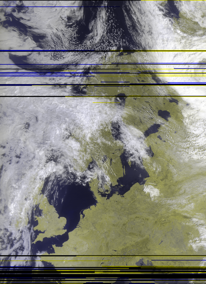 Satellitbillede af Europa