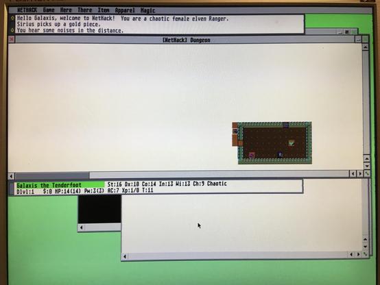 another Atari ST Nethack screen photo