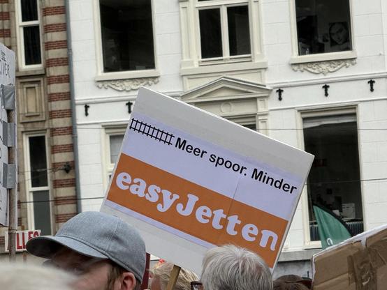 Meer spoor minder easyjetten