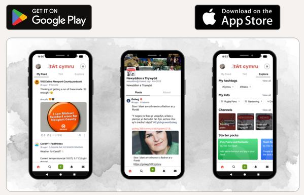 toot wales app screen demos