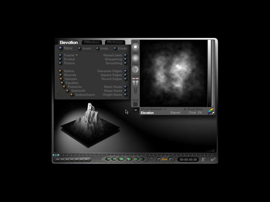 The terrain editor