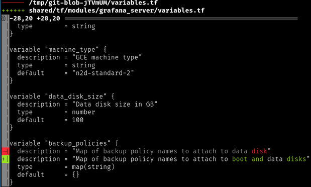 gorgeous patdiff highlighting
