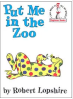 book about a creature that can do amazing things with his spots and wants to be in a zoo childrens book