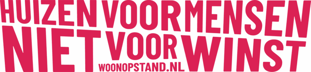 HUIZEN VOOR MENSEN
NIET VOOR WINST
woonopstand.nl