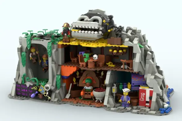 Lego monkey island build