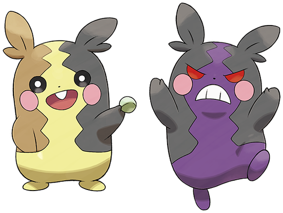 Artwork de Morpeko (Mode Rassasié et Mode Affamé)