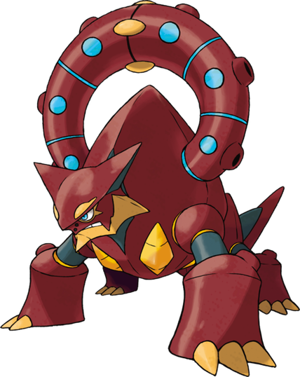 Artwork de Volcanion