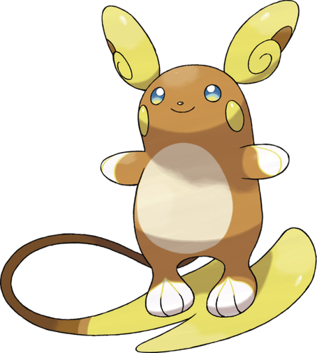 Artwork de Raichu d'Alola