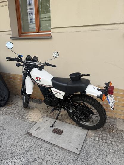 Yamaha xt 1 zynlinder mit einem loch Topf auf Sitz :)