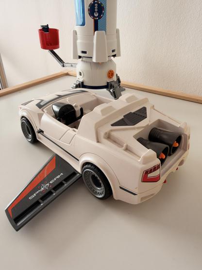 Playmobil of a flying car