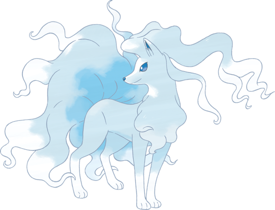 Artwork de Feunard d'Alola
