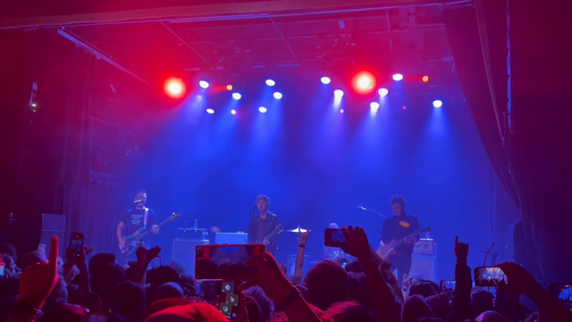 The band playing Life During Wartime