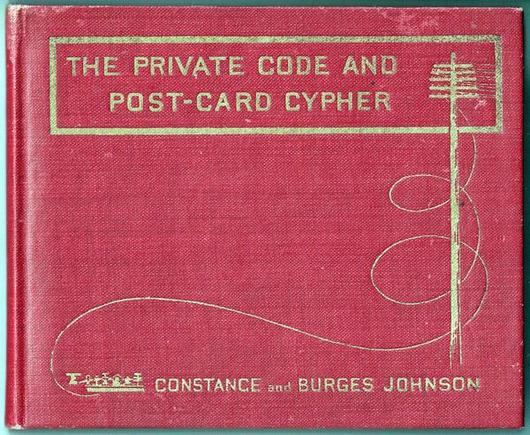 book cover: The Private Code and Post-Card Cypher by C & B Johnson