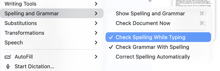 Spelling settings keep defaulting to “be as annoying as possible”