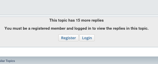 message on a forum.debian.net website:
This topic has 15 more replies. You must be a registered member and logged in to view the replies to this topic.