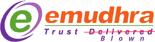 emudhra's logo "Trust Delivered"

except "Delivered" has been crossed out and the word "Blown" typed below.