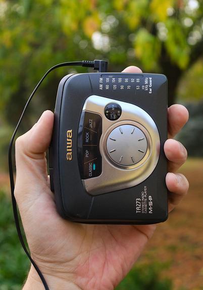 Foto de un walkman Aiwa TA273