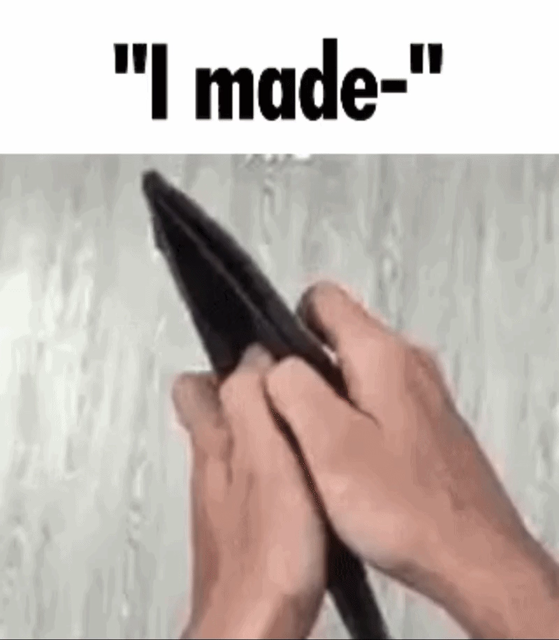 a gif of that one meme of an asian guy opening a wallet and immediately hitting a disappointed face. the image is captioned "I made-" and the wallet has a screenshot inside of a github contributors list listing claude in it