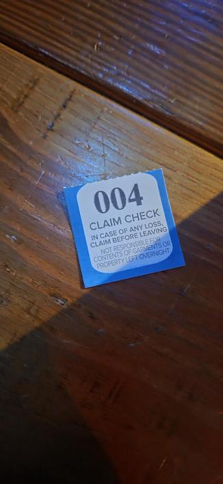 "004" as my ticket number
