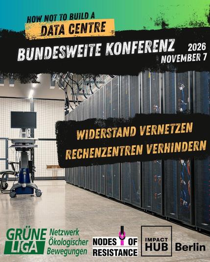 Sharepic mit Infos zur Konferenz