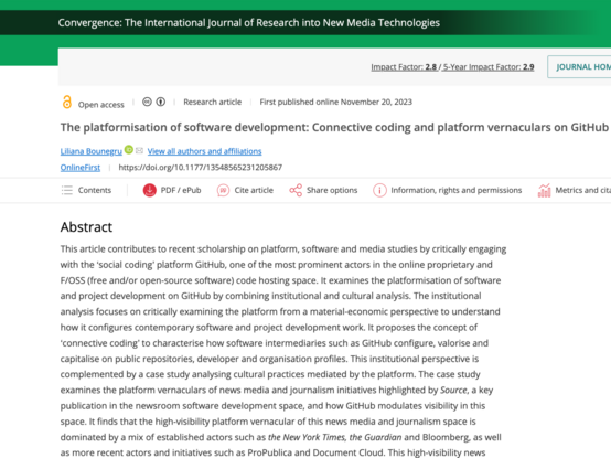 Posted media